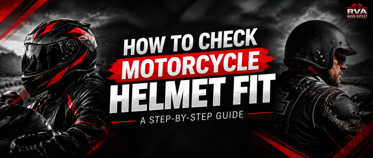 How to Check Motorcycle Helmet Fit
