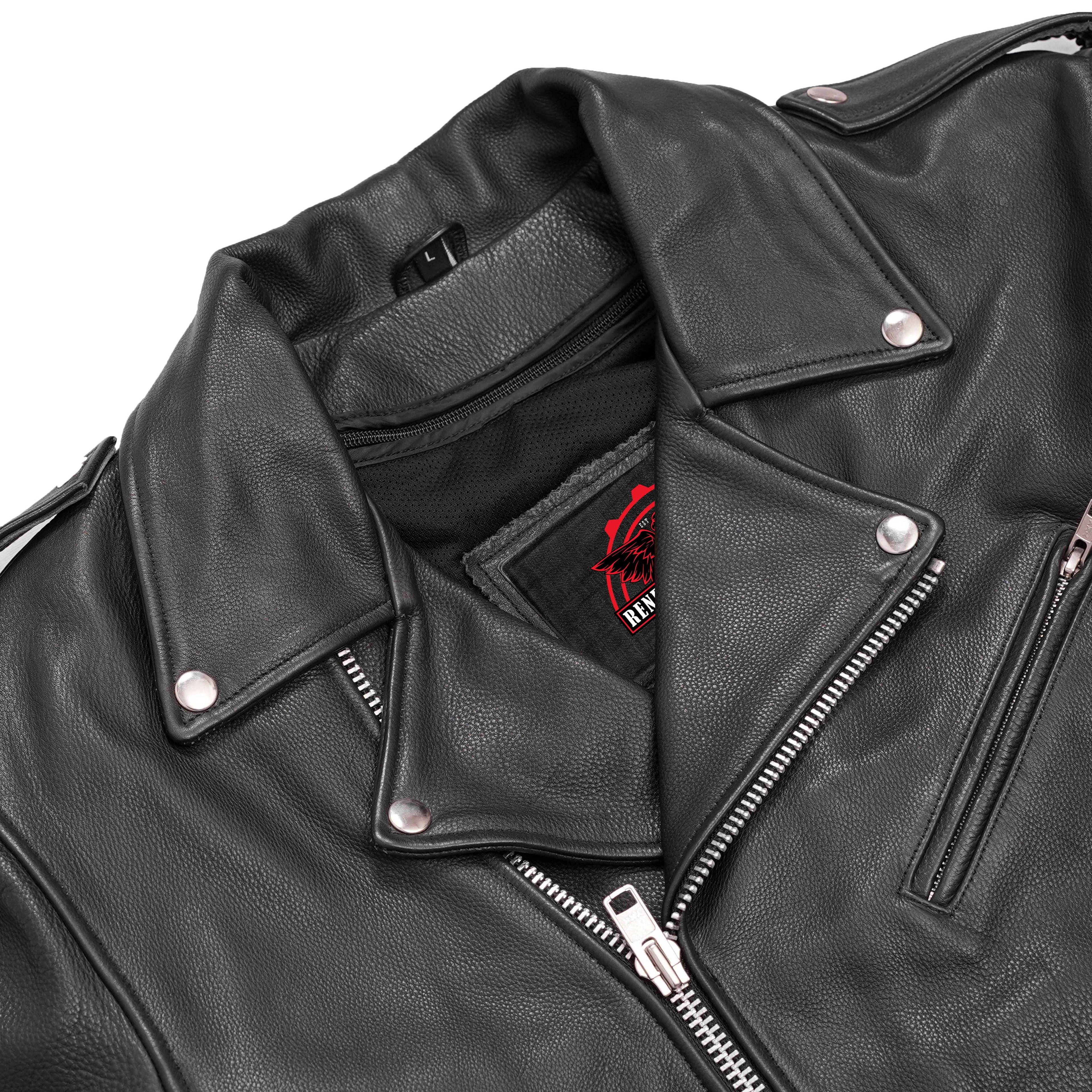 Men's Premium Classic Plain Side Jacket - Black
