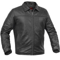 Men's Black Drum Dyed New Zealand Lambskin Jacket