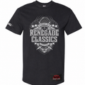 RC RENEGADE CLASSICS SHIELD Mens Motorcycle TSHIRT