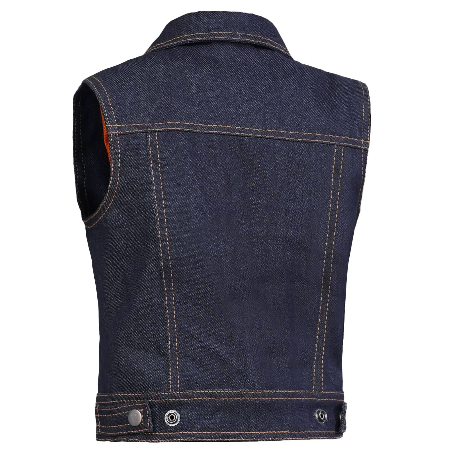 Azure Indigo Kids Denim Vest