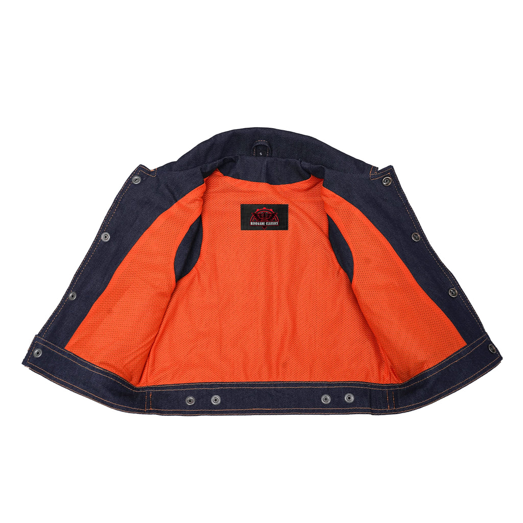 Azure Indigo Kids Denim Vest