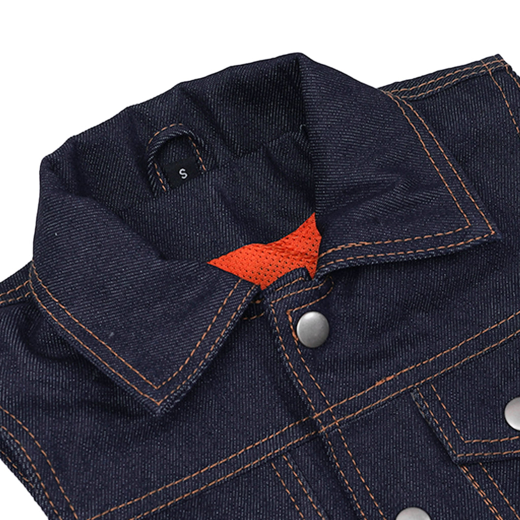 Azure Indigo Kids Denim Vest