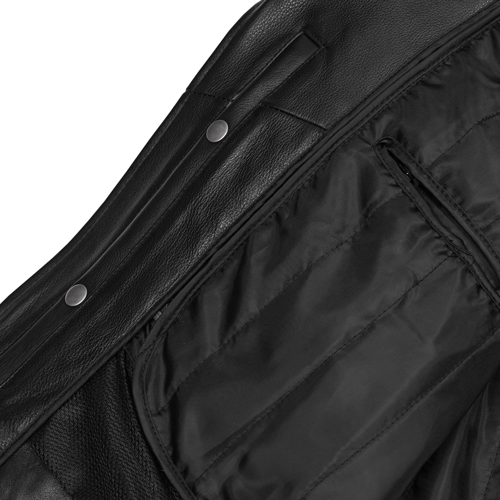Black Cavalry - Men’s Motorcycle Leather Jacket