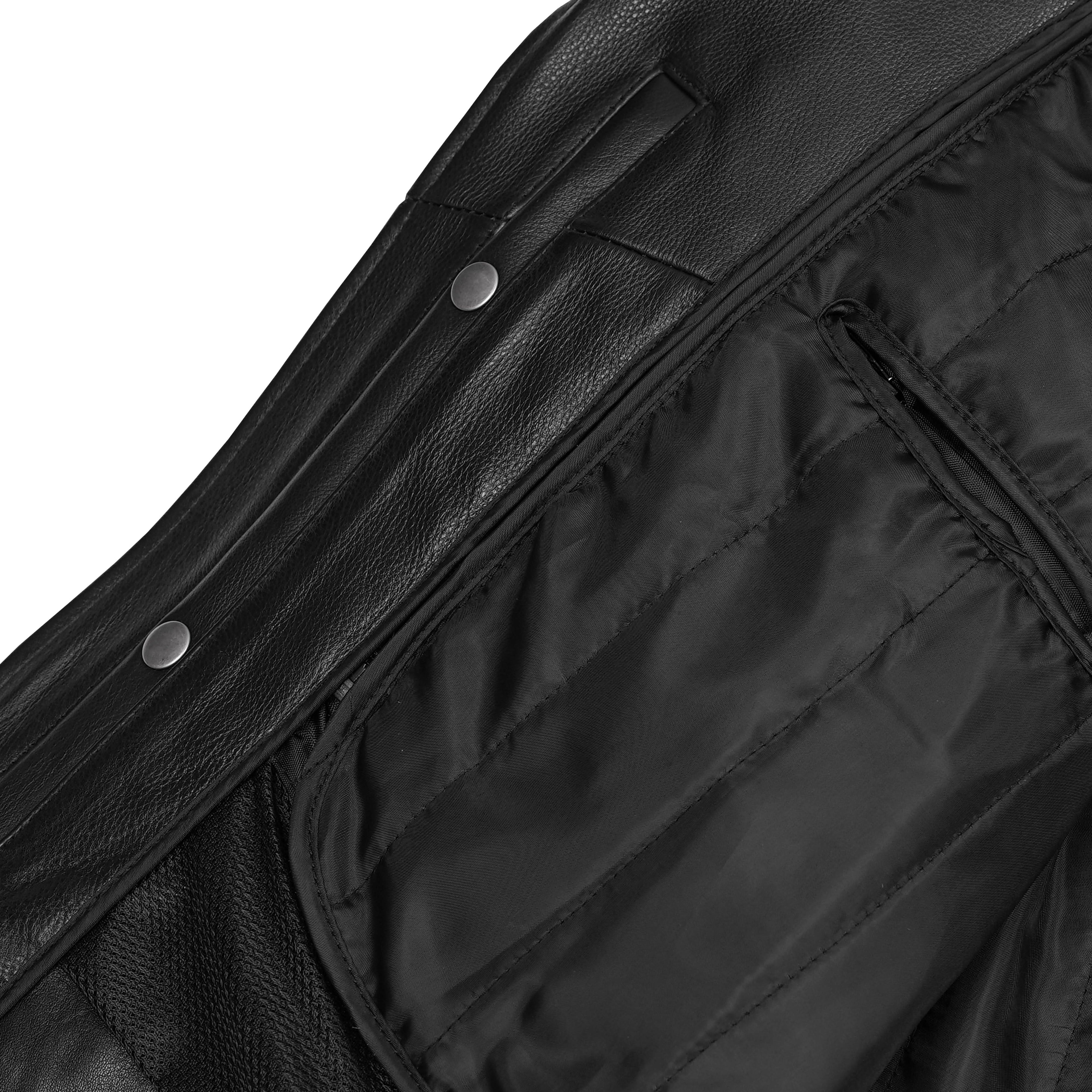 Black Cavalry - Men’s Motorcycle Leather Jacket
