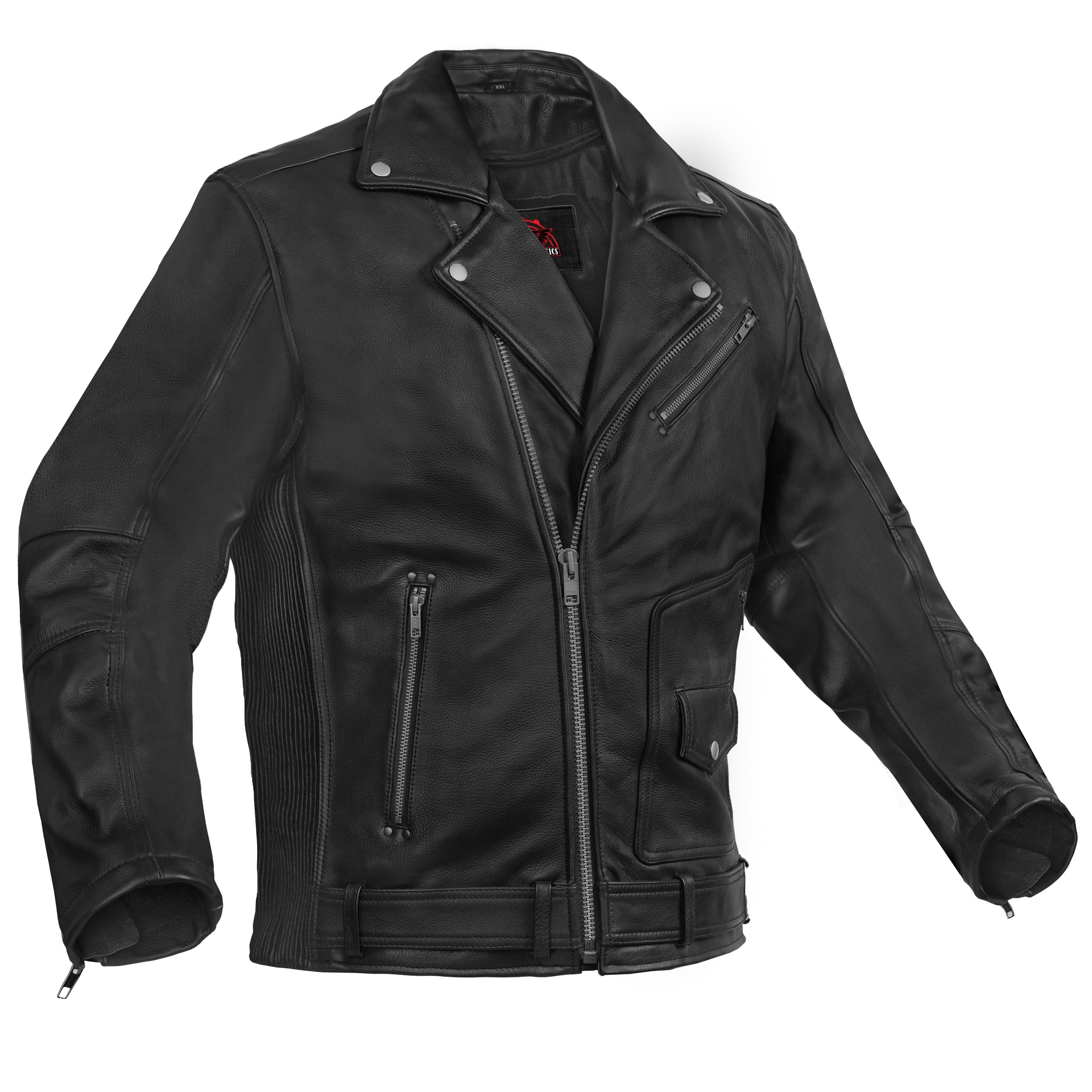 Black Cavalry - Men’s Motorcycle Leather Jacket