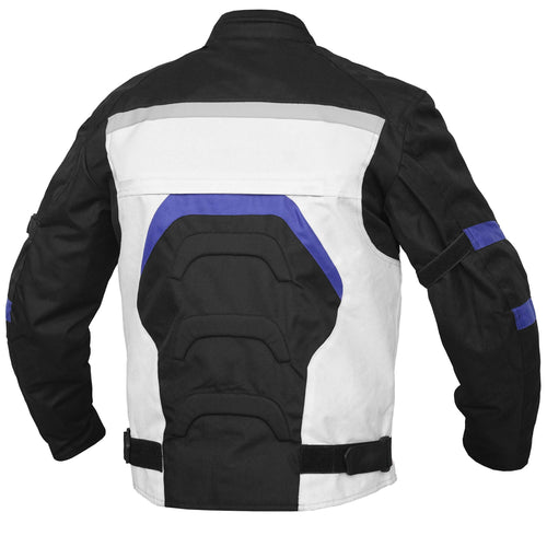 Chevy Glacier Men’s Motorcycle Textile jacket