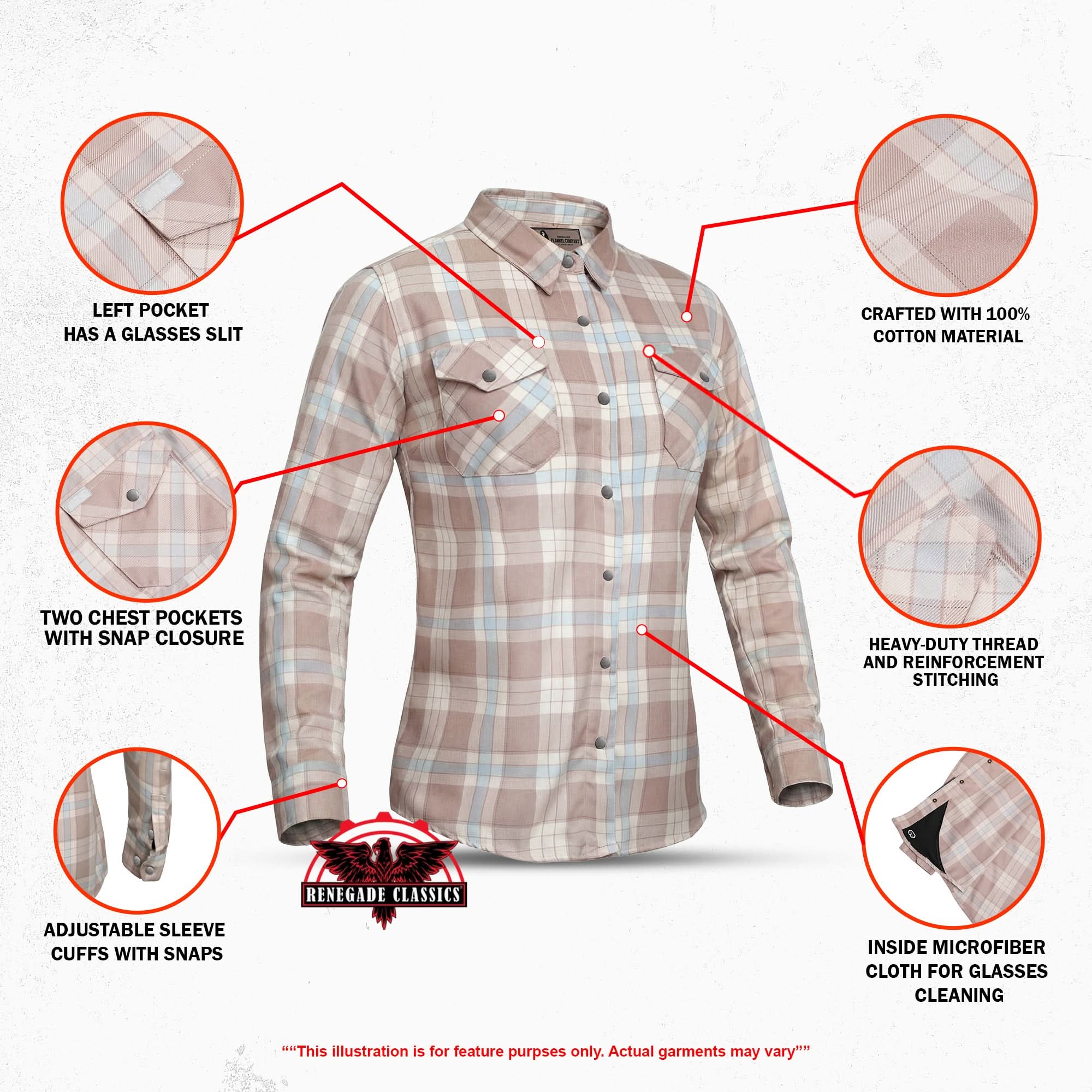 Patrick-Ta Women's Flannel Shirt