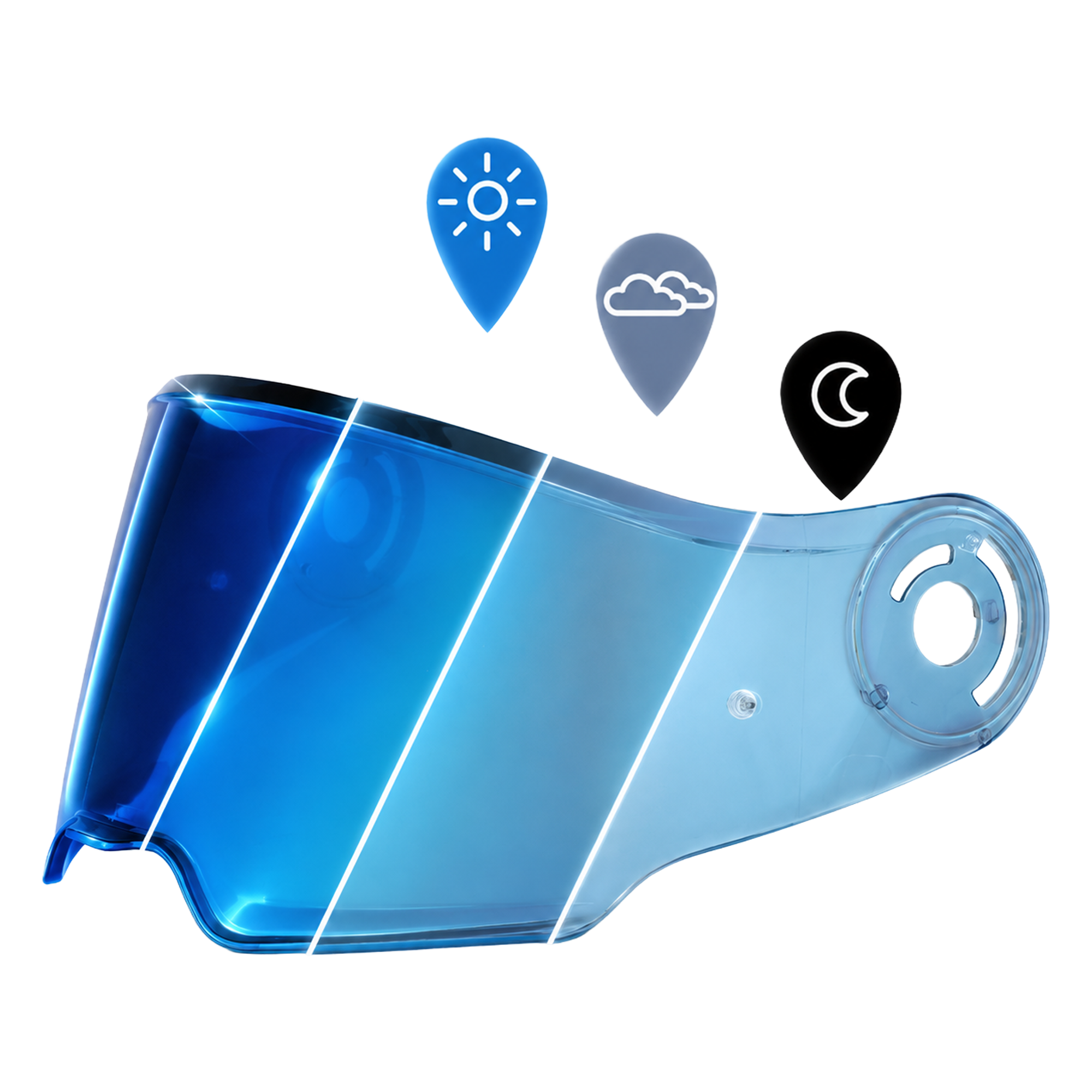 C6 Shield Outer- Photochromic Blue