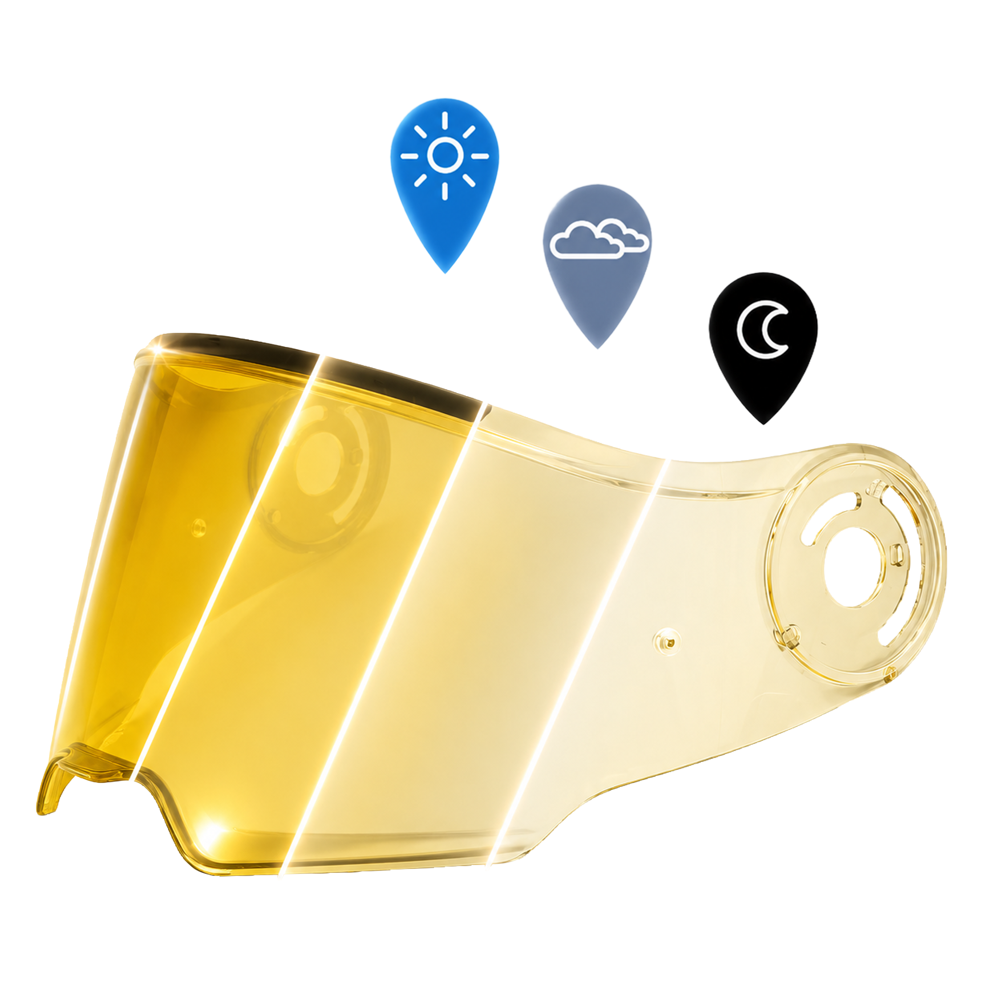 C6 Shield Outer- Photochromic Gold
