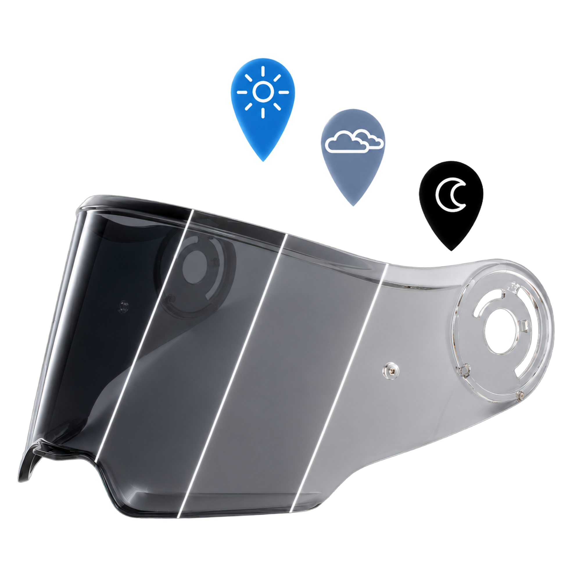 C6 Shield Outer- Photochromic Smoke