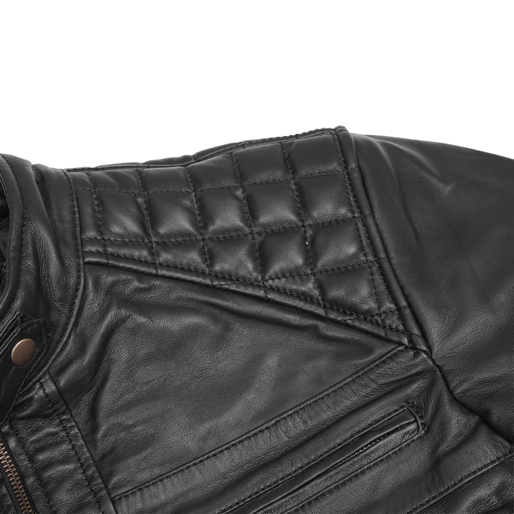 Men's Faux Leather Fashion Jacket