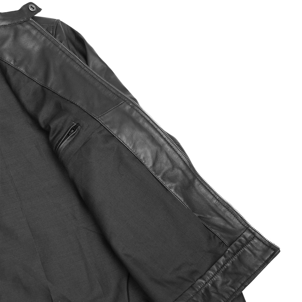 Classic Joe Men's Fashion Lambskin Leather Jacket
