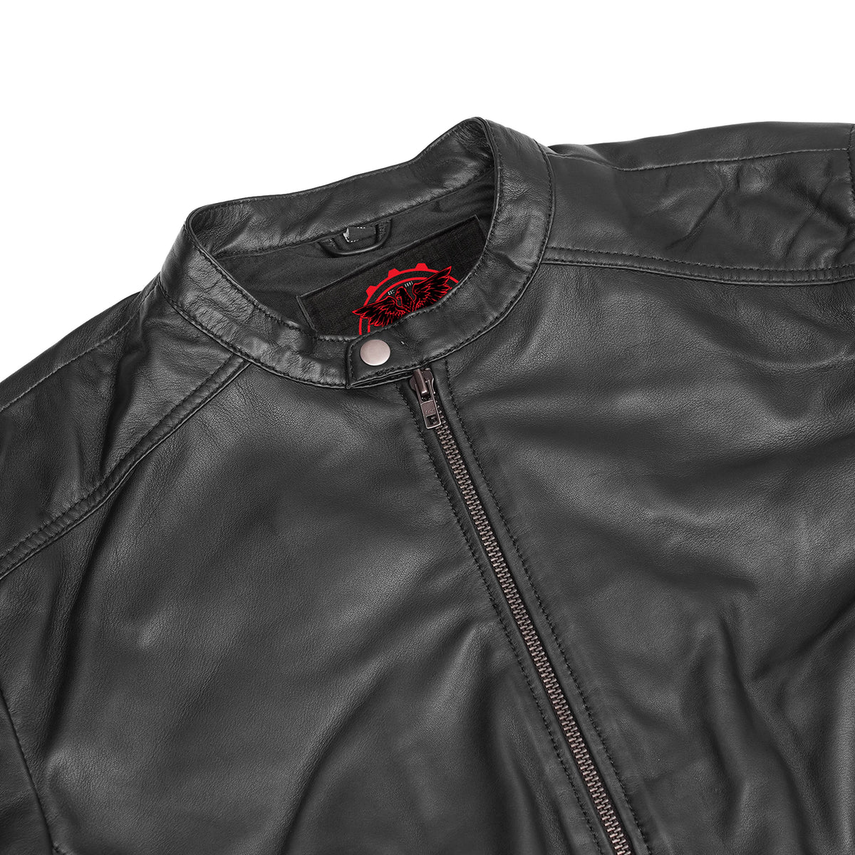 Classic Joe Men's Fashion Lambskin Leather Jacket