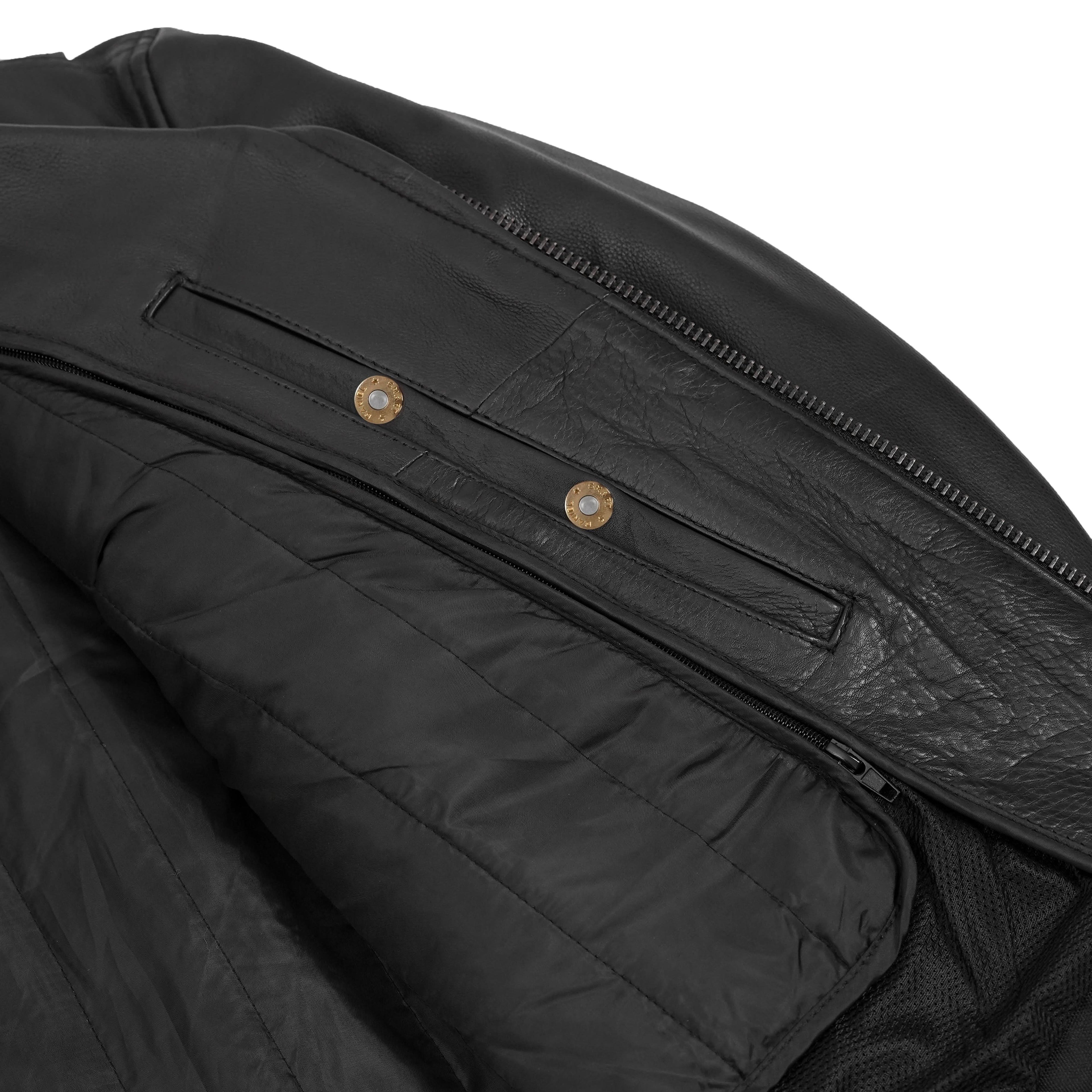 ShadowRider - Men's Leather Motorcycle Jacket