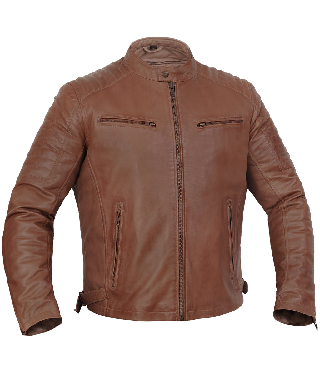 COPPER SLAYER MEN'S Fashion Leather Jacket
