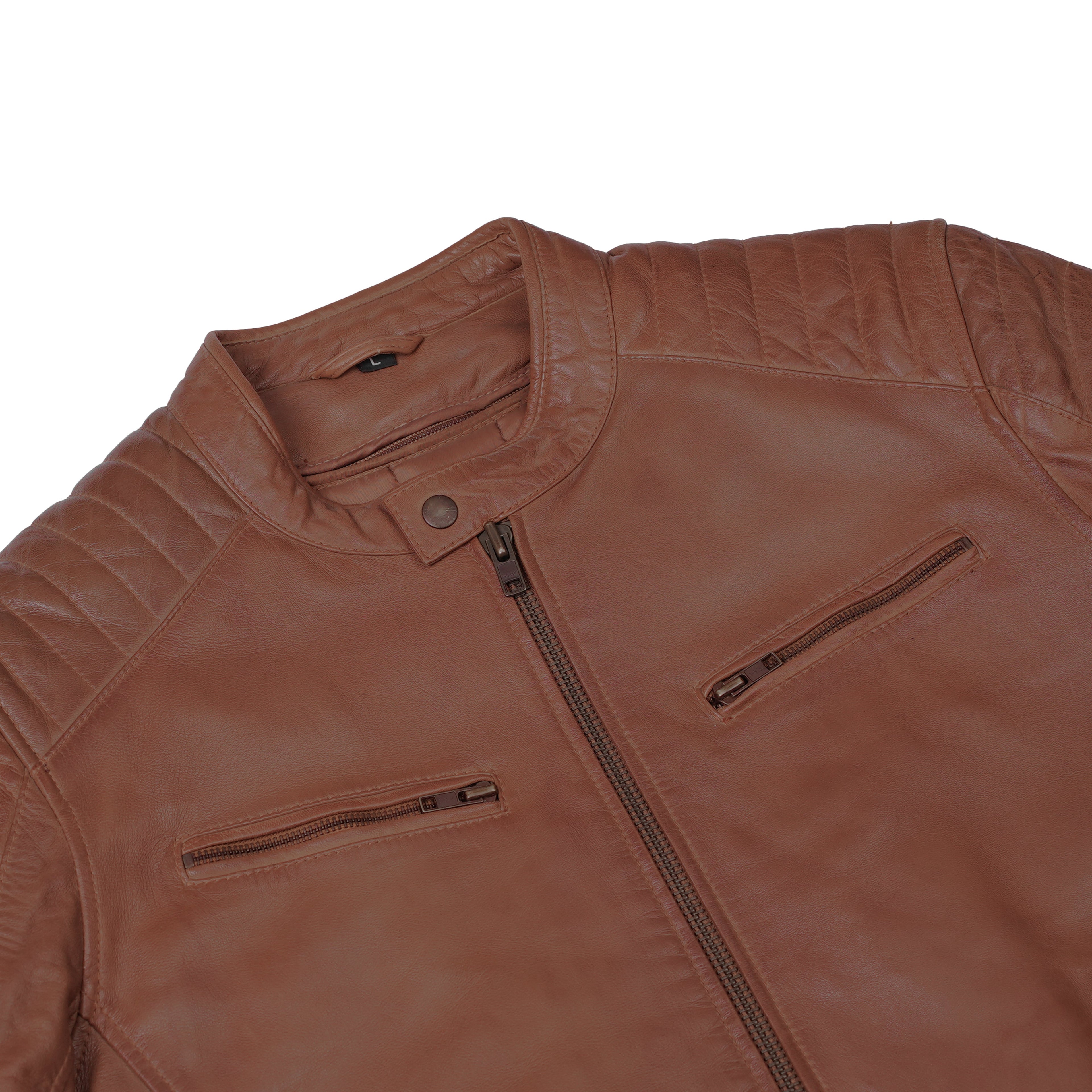 COPPER SLAYER MEN'S Fashion Leather Jacket