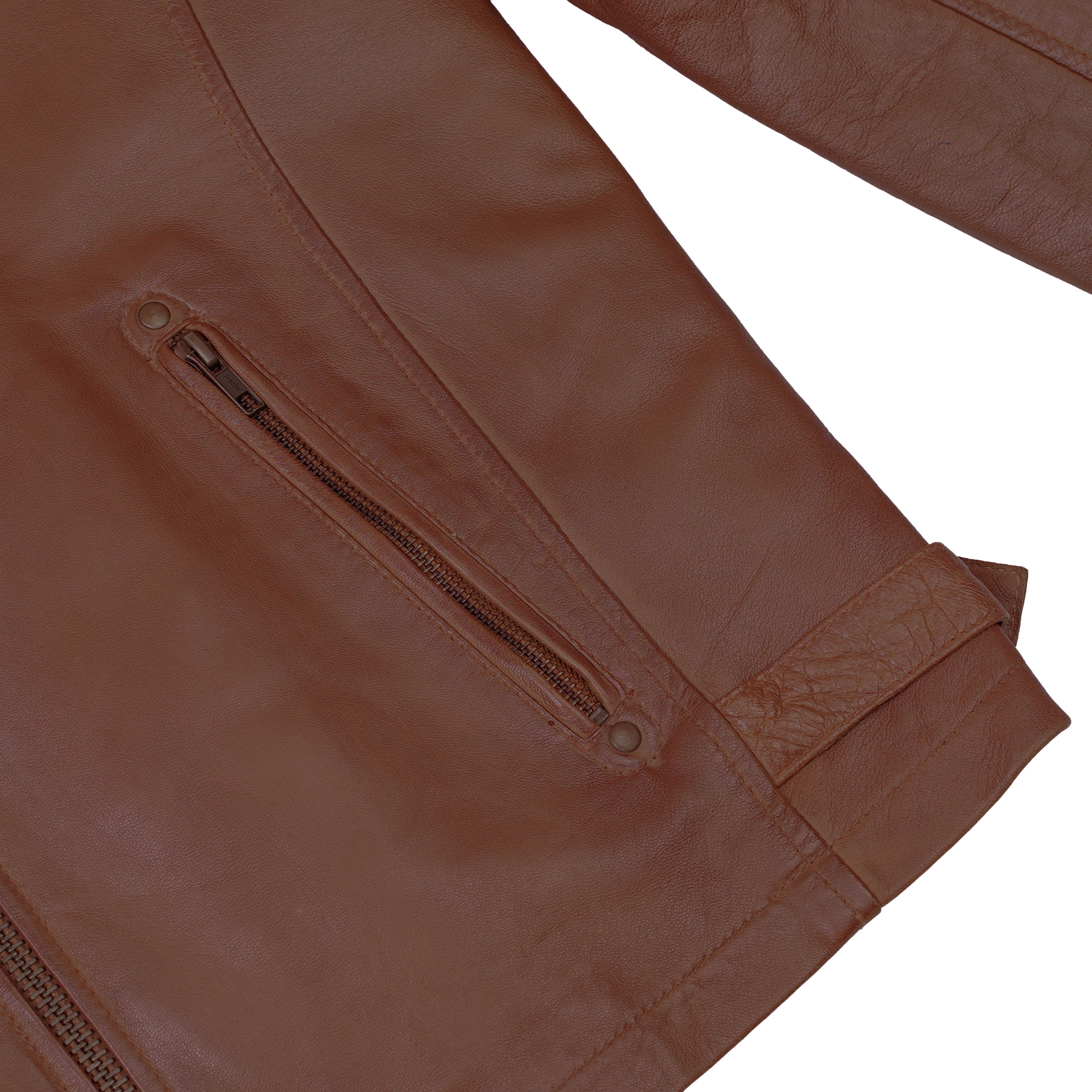COPPER SLAYER MEN'S Fashion Leather Jacket
