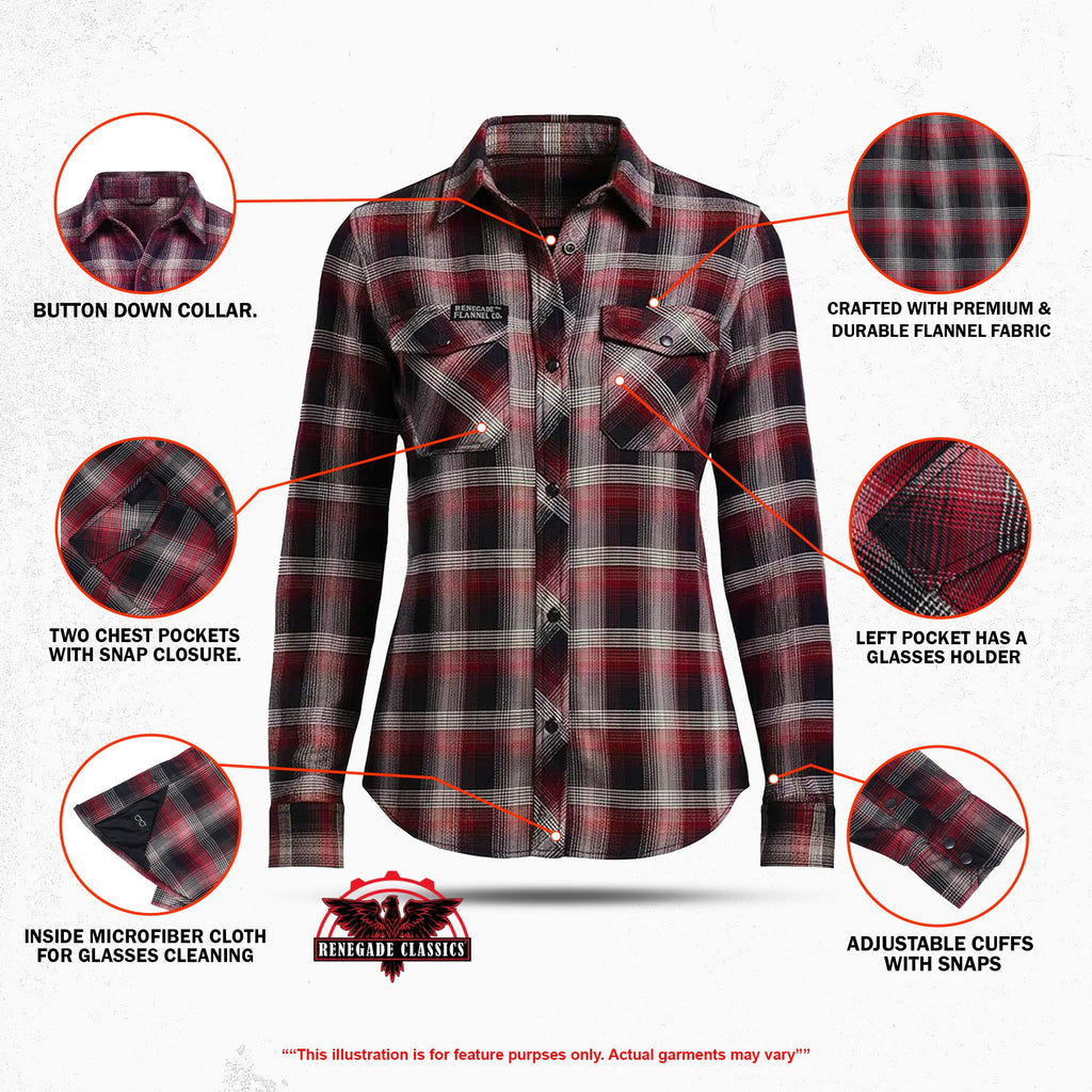 Ashrose Women’s Flannel Shirt