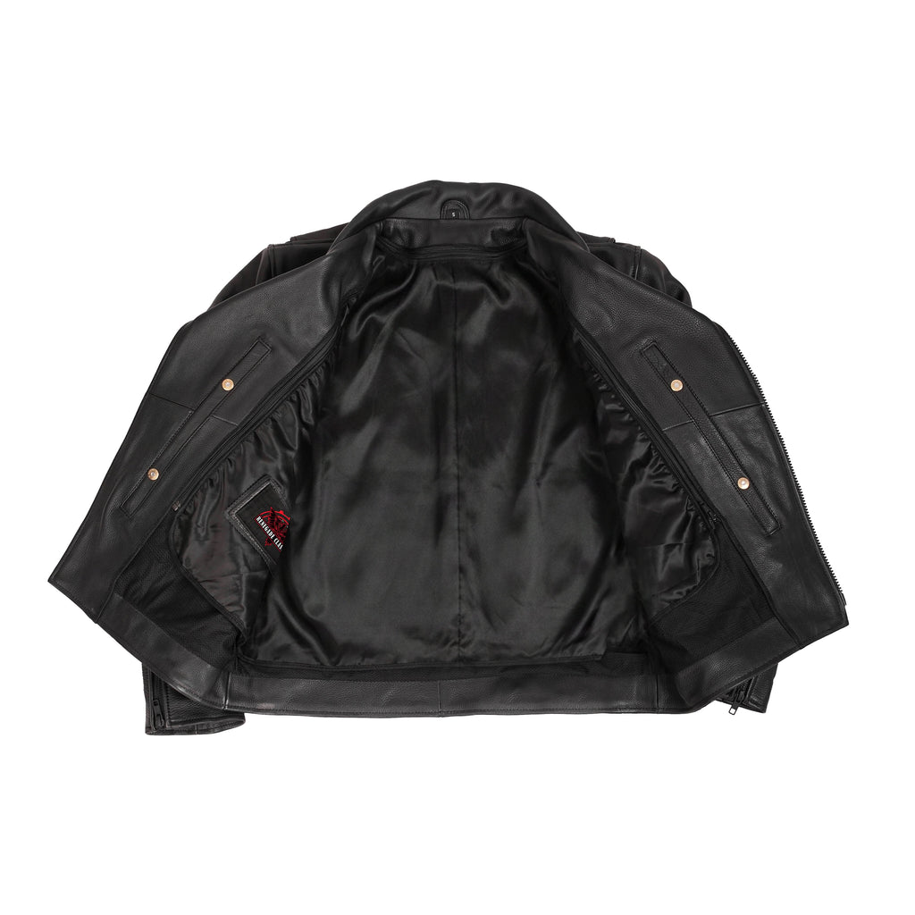 Dark Nova Leather Motorcycle Jacket