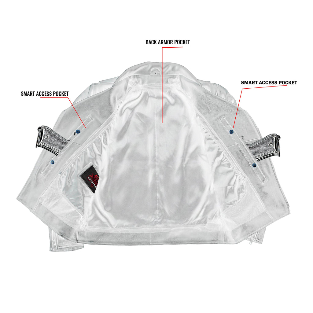 Dark Nova Leather Motorcycle Jacket