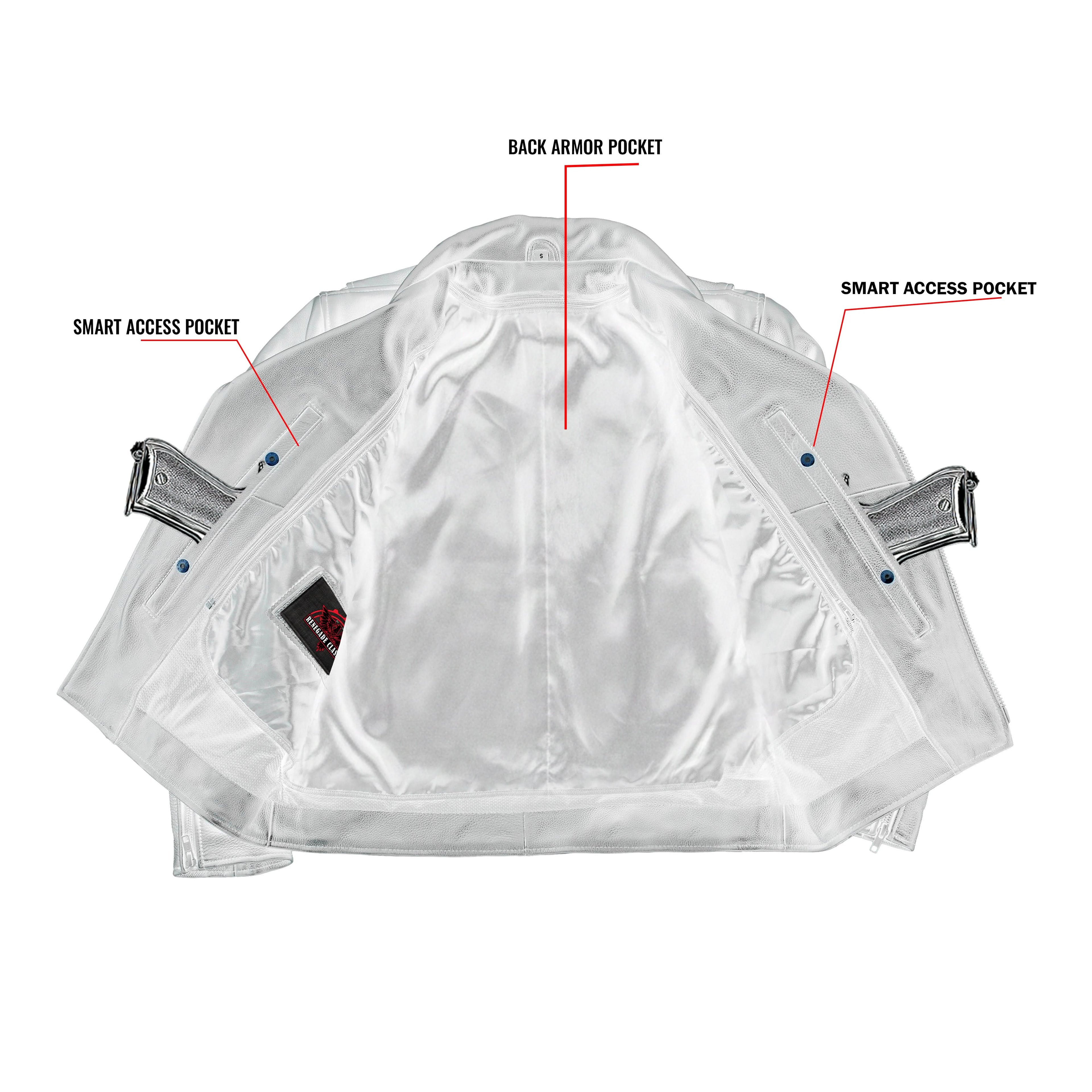 Dark Nova Leather Motorcycle Jacket