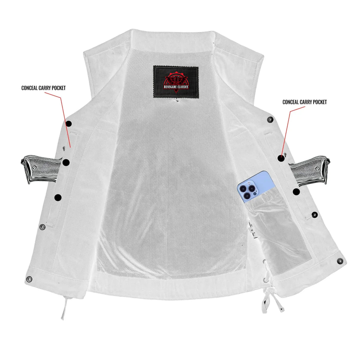 Denim Dream Women's Denim  Vest