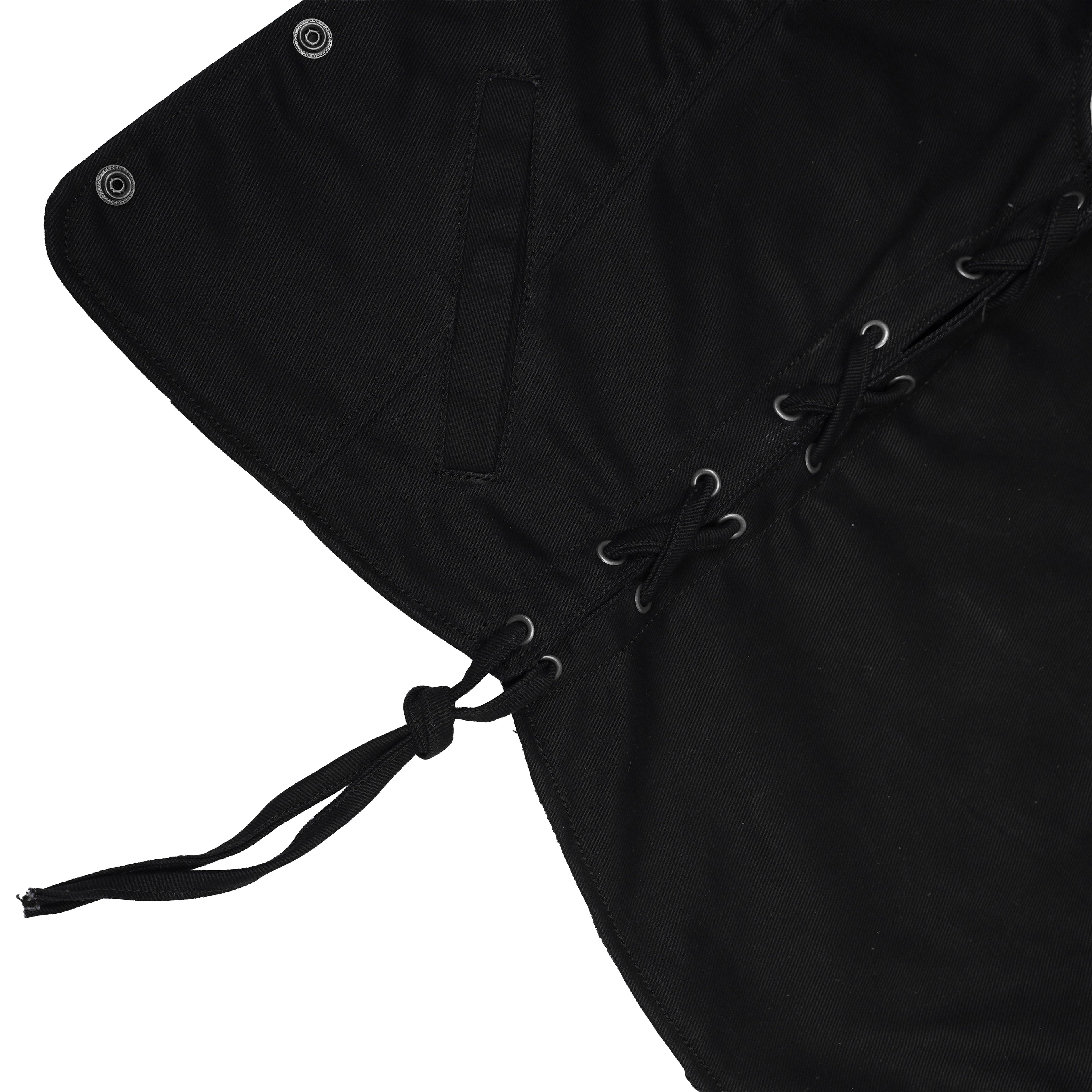 Women's Denim Longer Body ¾ Vest - Side Laces