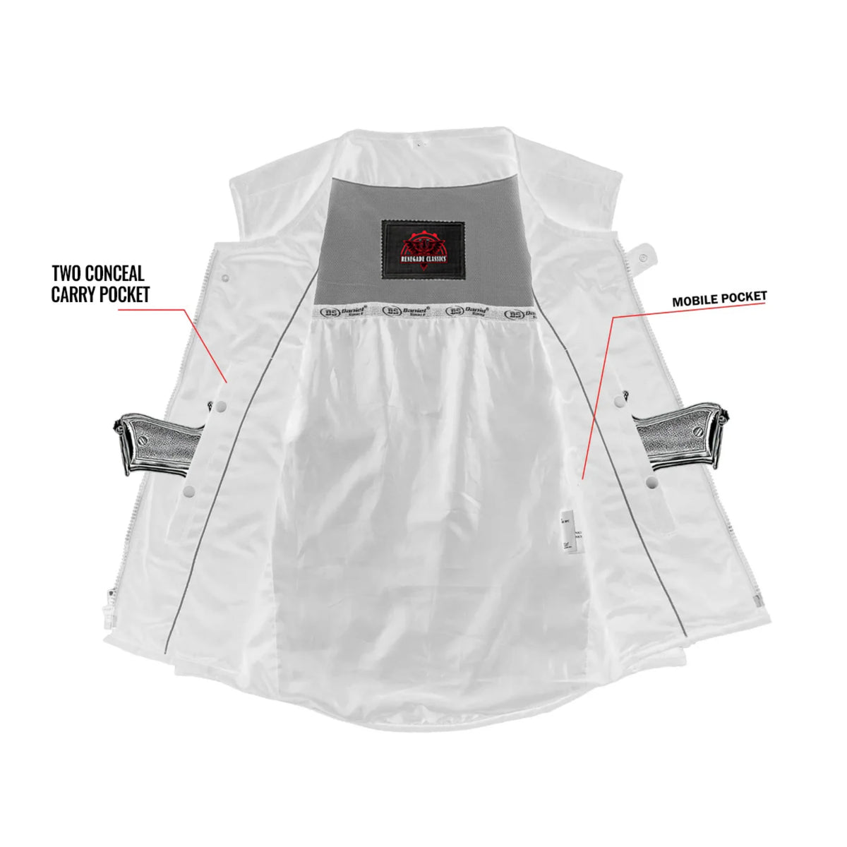 Men's Textile Updated SWAT Team Style Vest