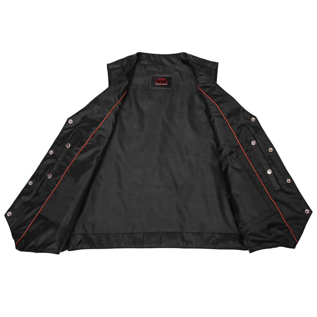Advance Men's Buffalo Nickel Head Snap Vest