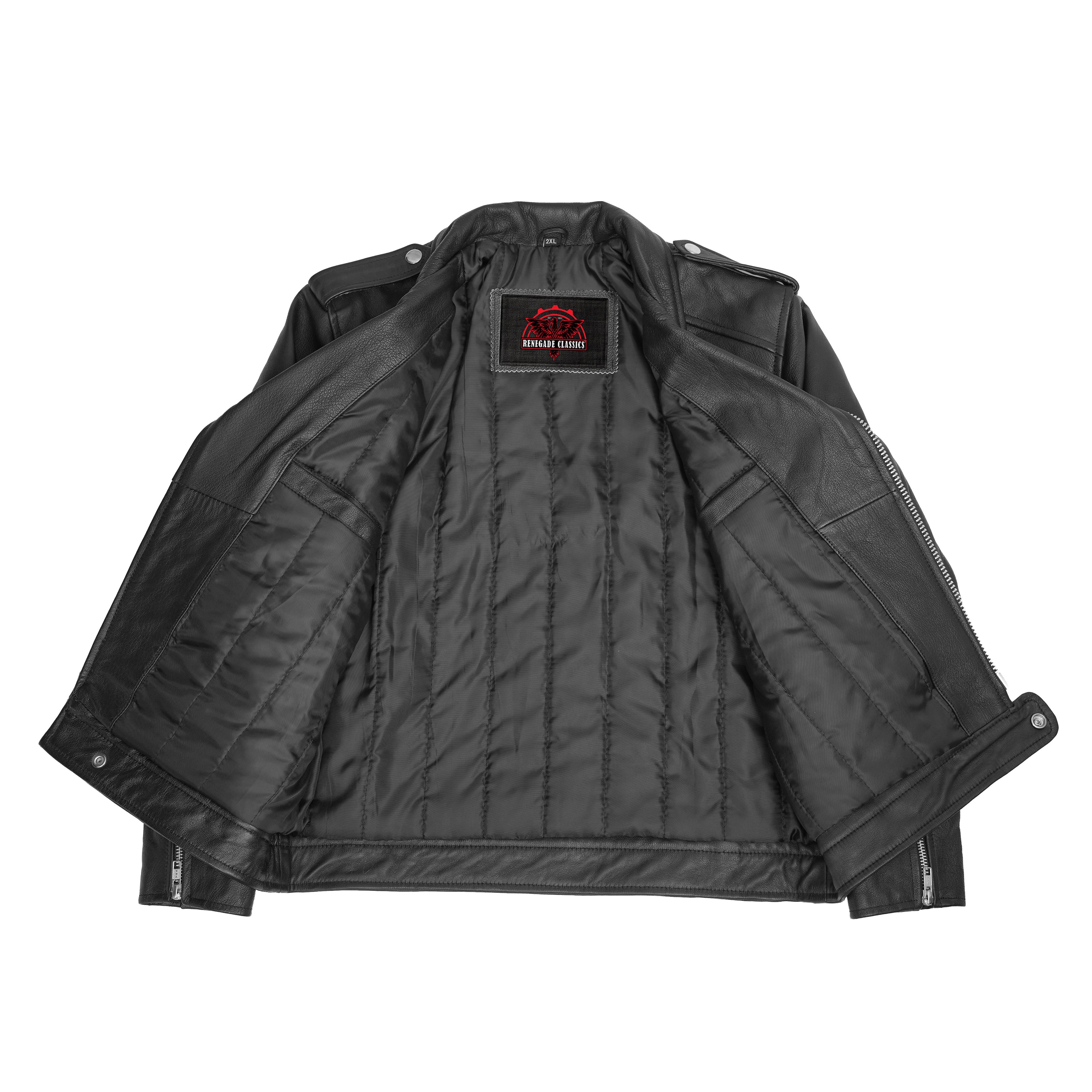 Unisex Kid's M/C Style Jacket