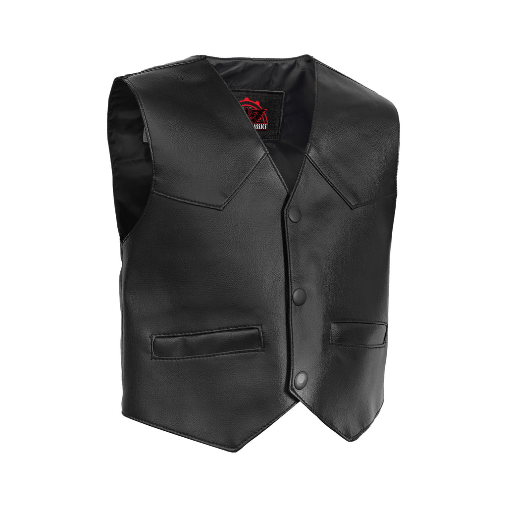 Toddler Traditional Style Plain Side Vest