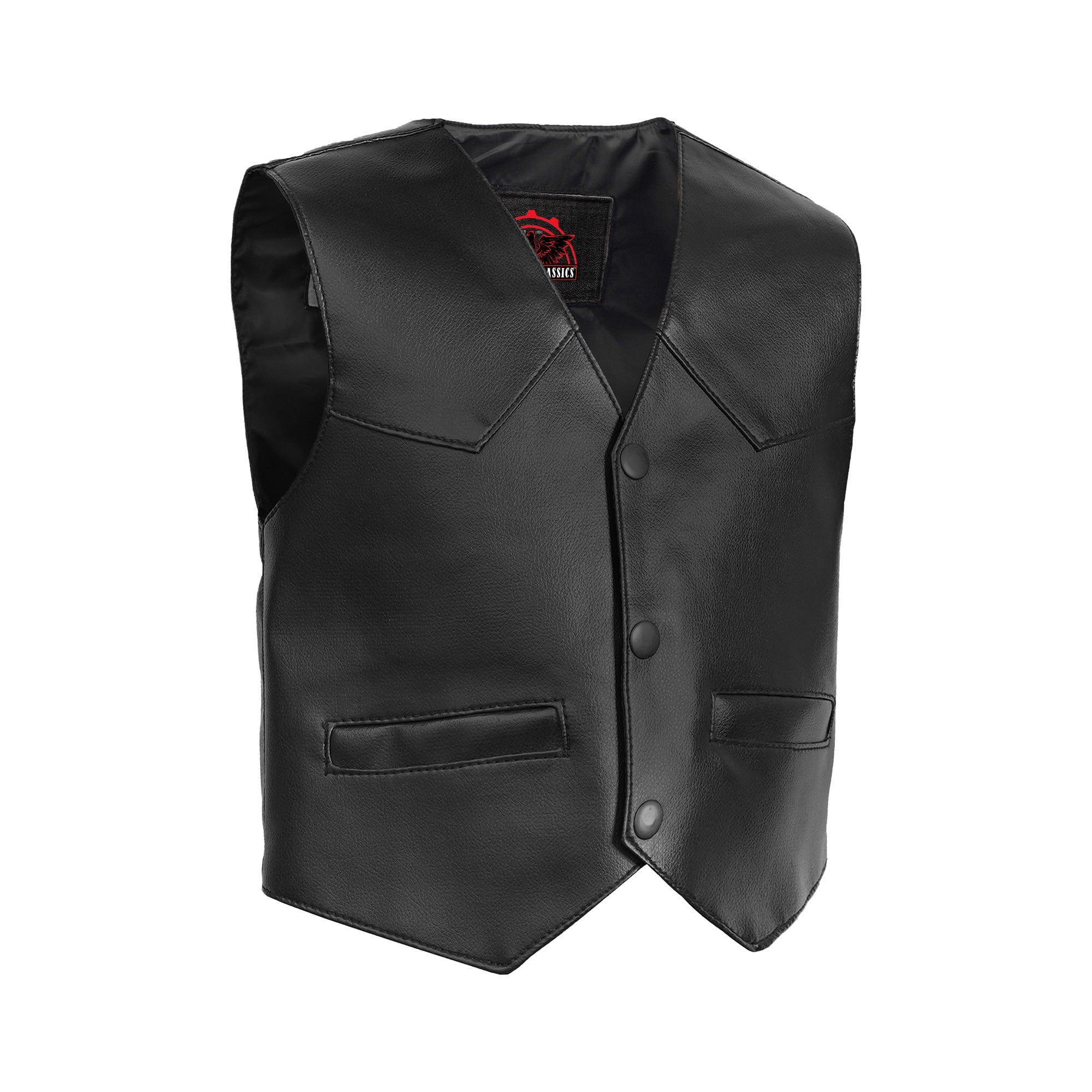 Toddler Traditional Style Plain Side Vest