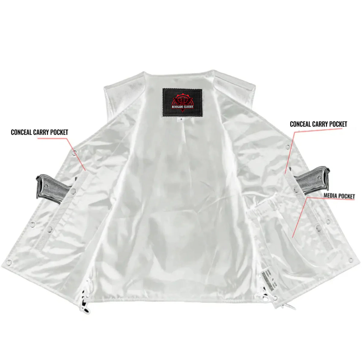 Her Miles Single Panel Concealment Vest