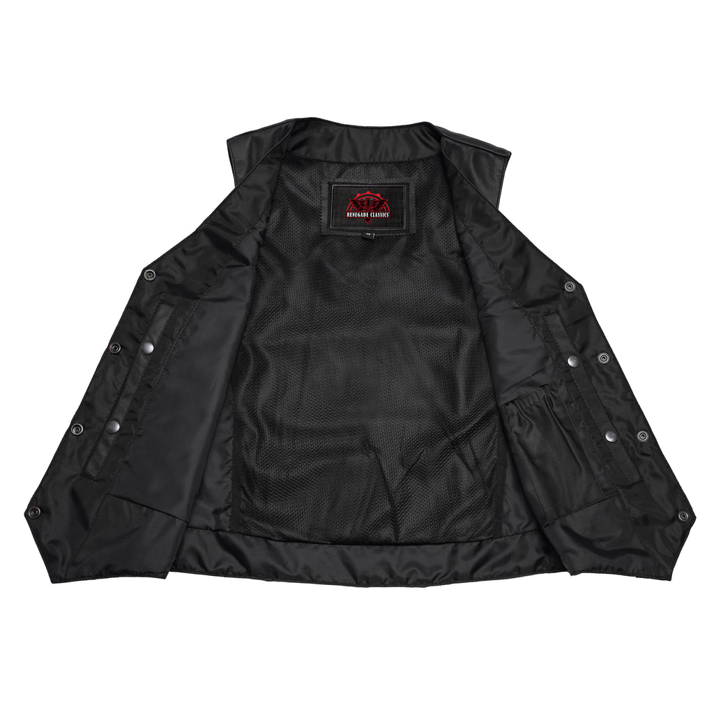 Women's Classic Plain Side Vest