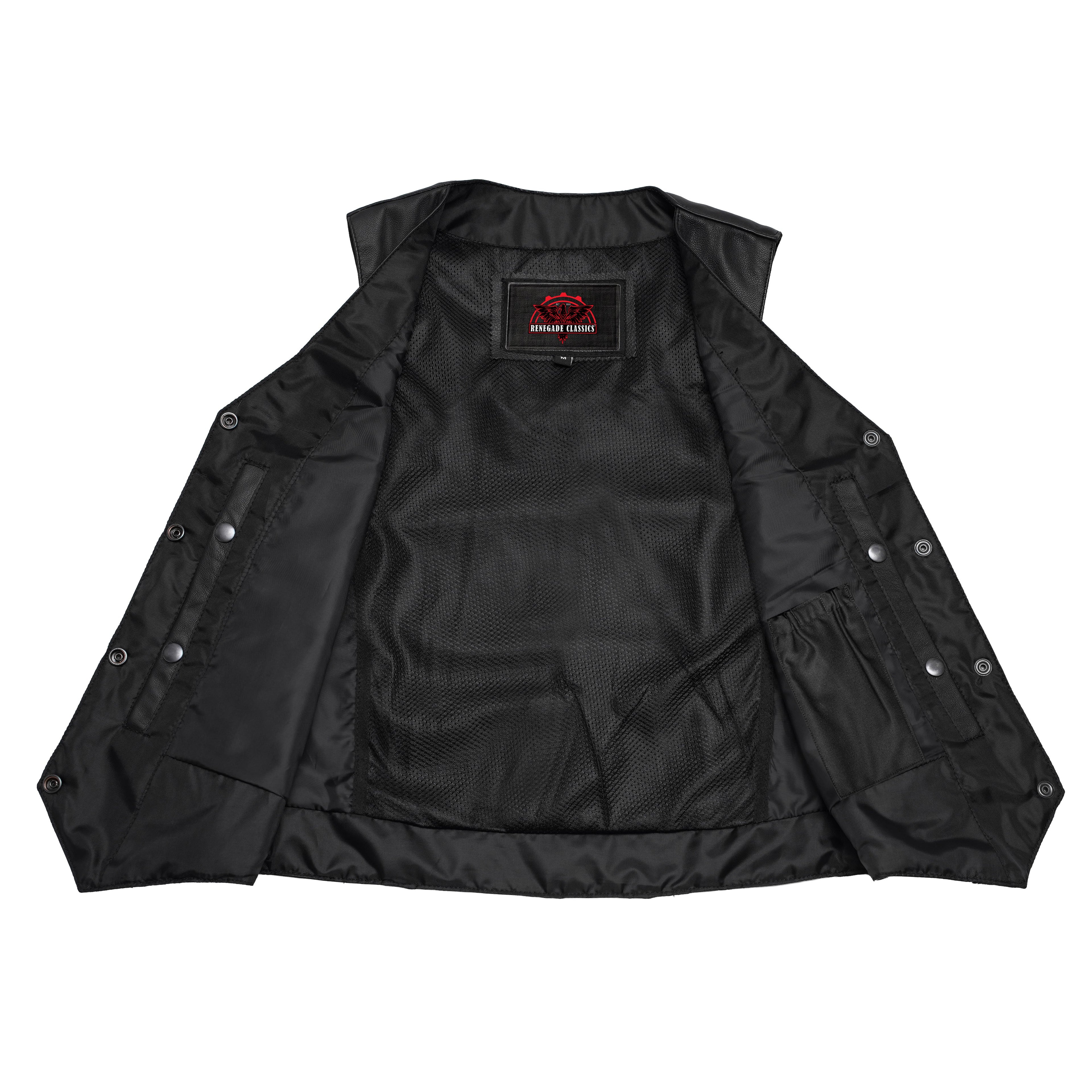 Women's Classic Plain Side Vest