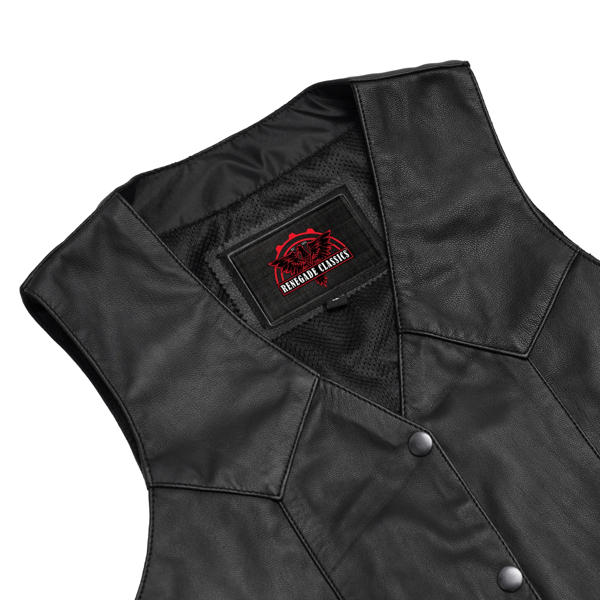 Women's Classic Plain Side Vest