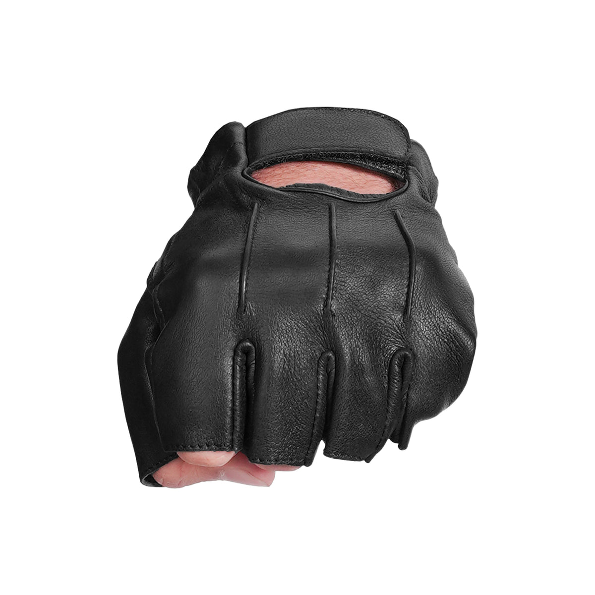 Men's Hardy Deer Skin Fingerless Glove