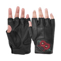 Women's Embroidered Fingerless Glove