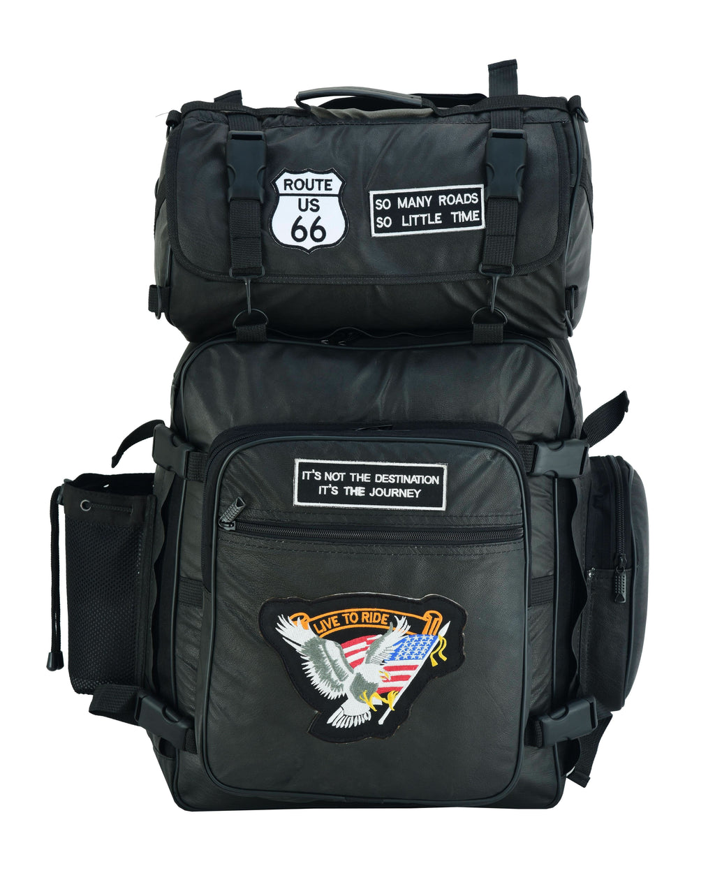 Three Piece Sissy Bar Back Pack