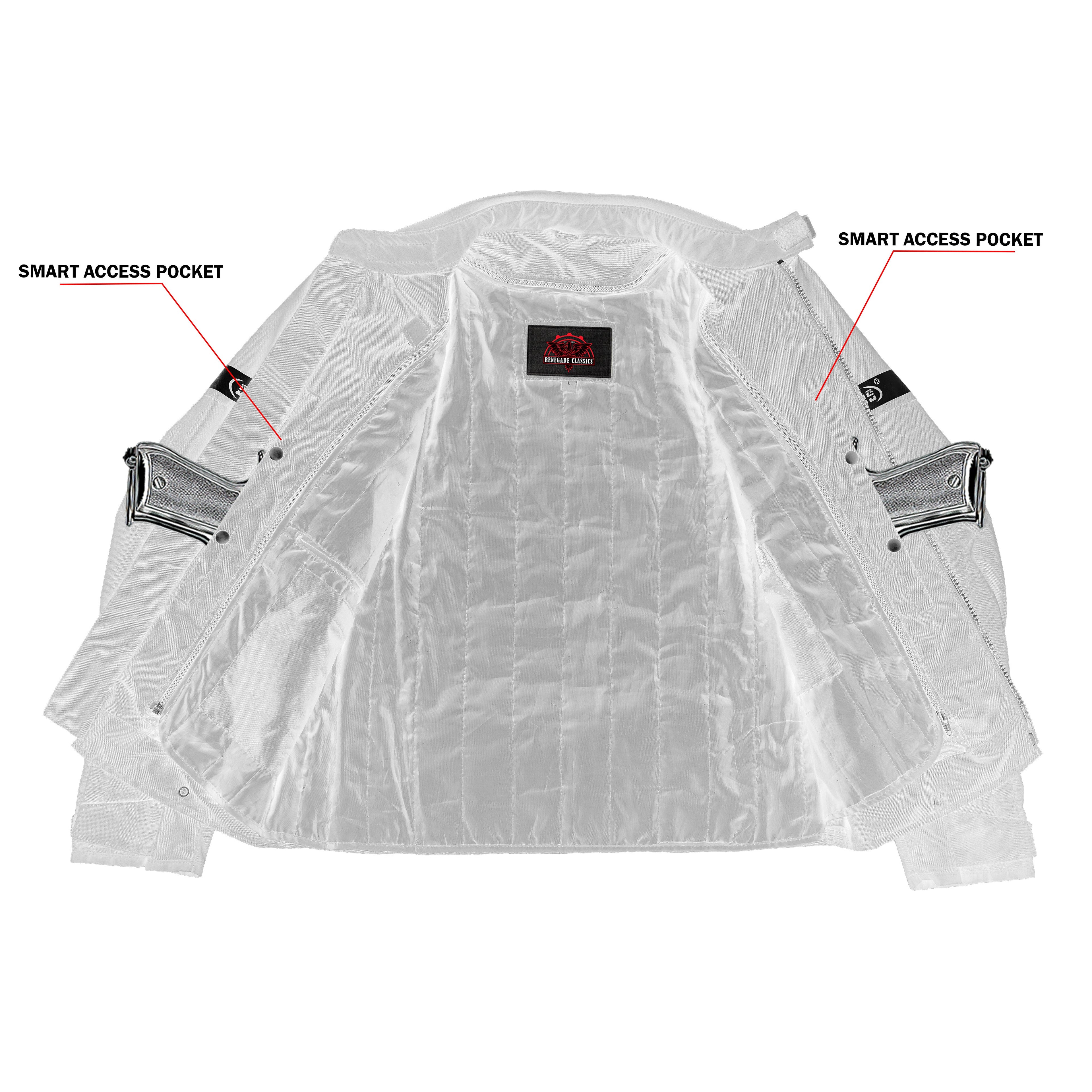Blackwing Mens Textile Motorcycle Jacket - Black