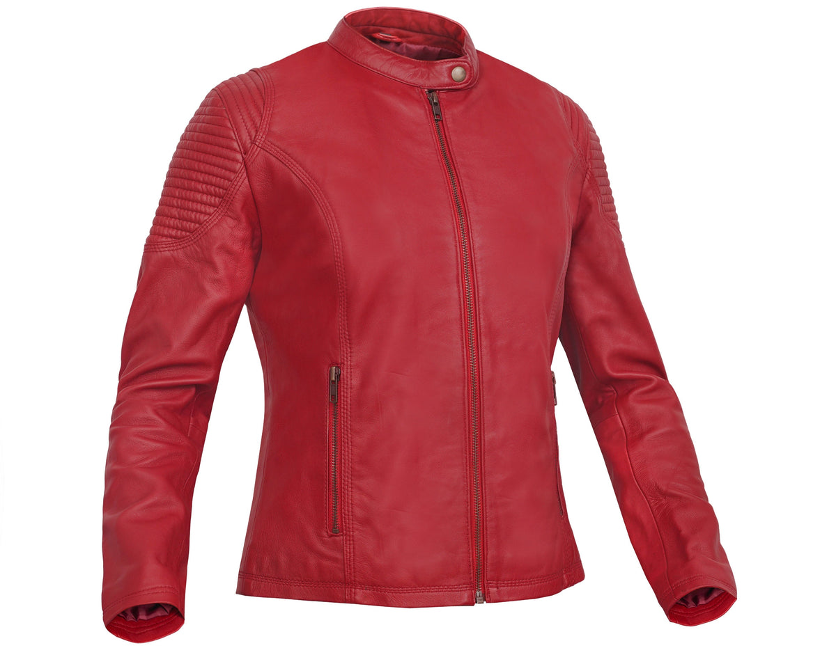 Cabernet - Women's Fashion Leather Jacket