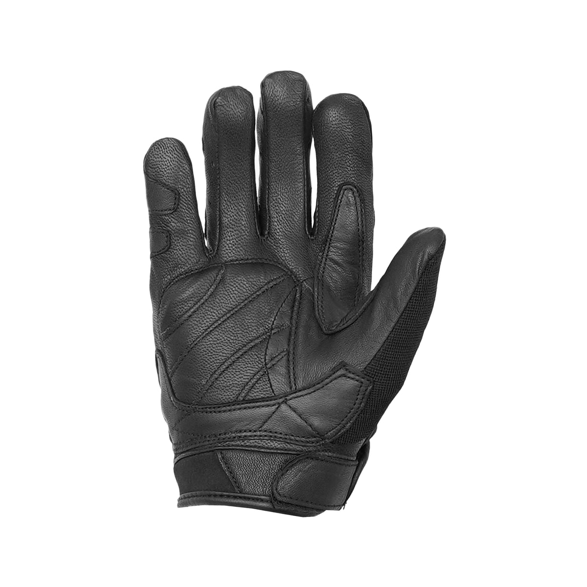 Leather/ Textile Sporty Glove