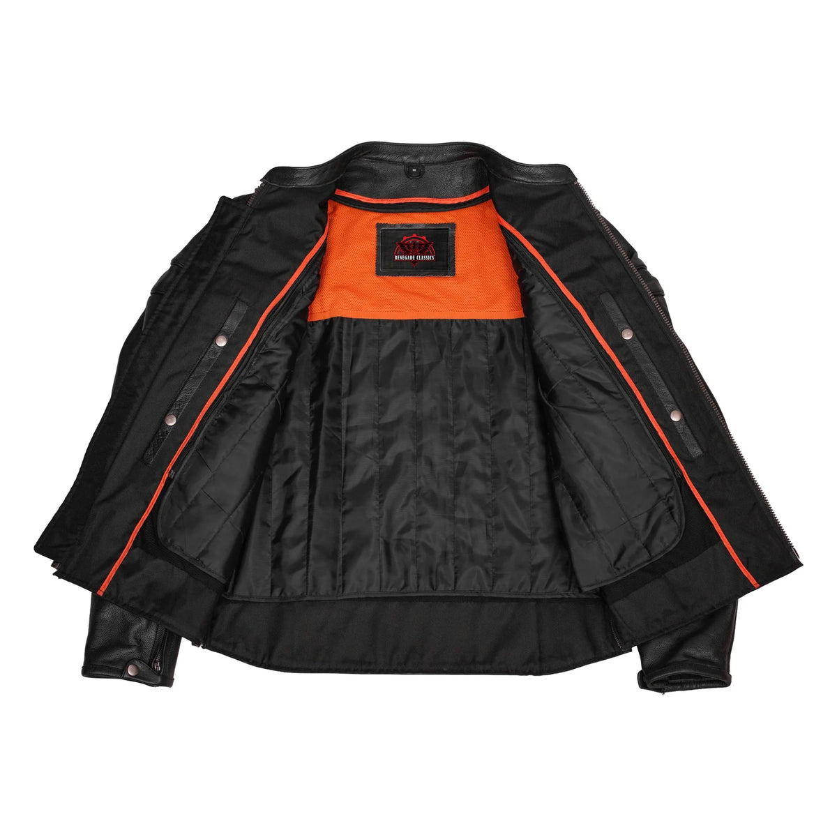 Speedster Black Men's Leather Motorcycle Jacket