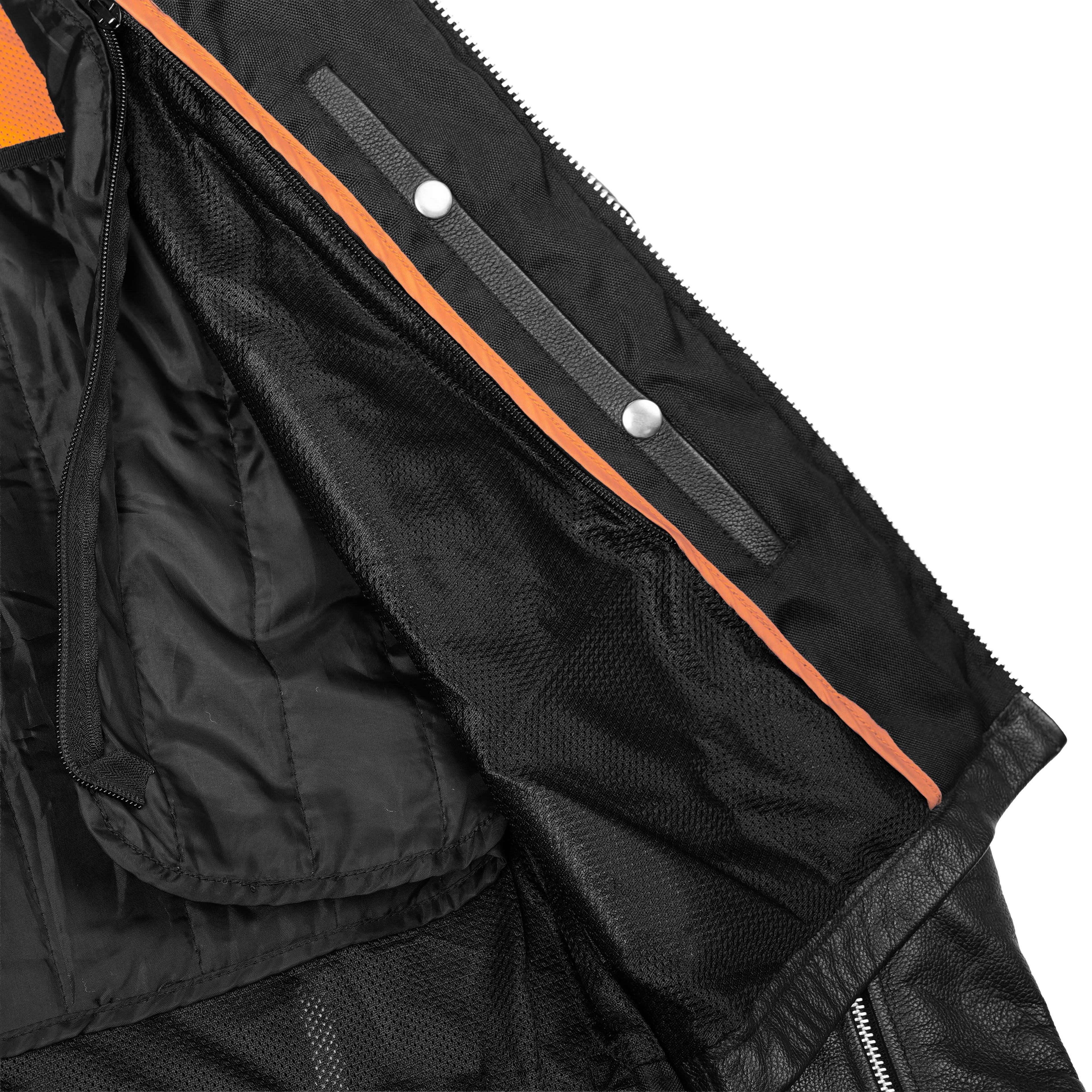 Men's Black Sporty Cruiser Leather Jacket