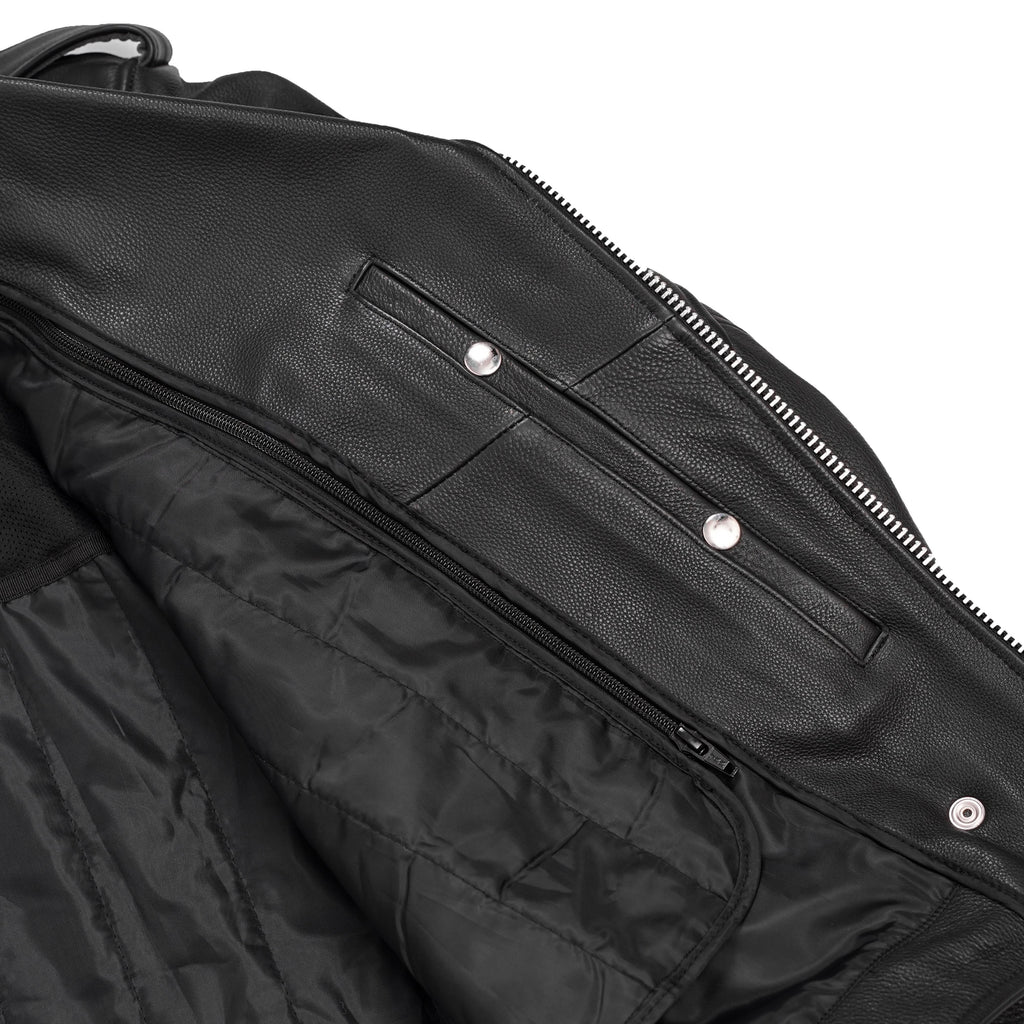 Men's Premium Classic Plain Side Jacket - Black