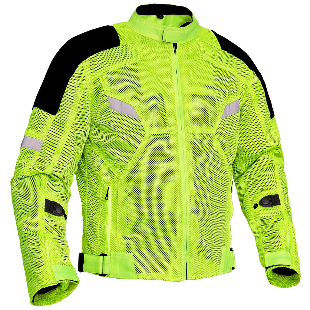 Men's High-Vis Performance Mesh Jacket – Protective & Stylish