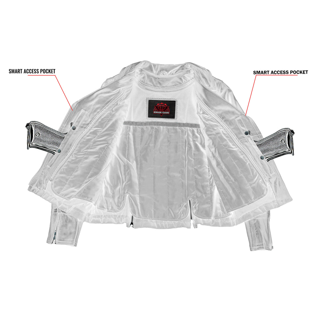 Women's Updated Lightweight Stylish M/C Jacket