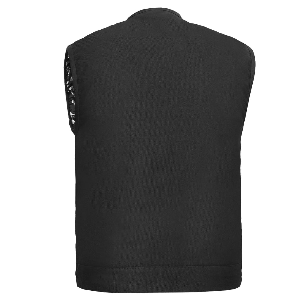 Men's Modern Utility Style Canvas Vest
