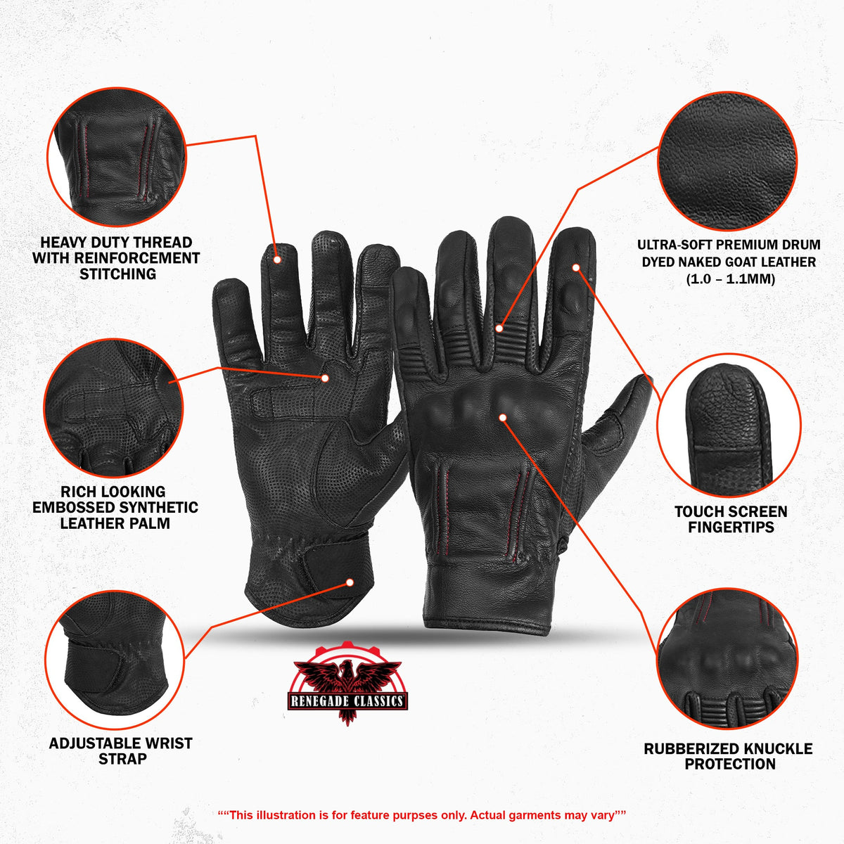 Men's Feature-Packed Rakish Glove